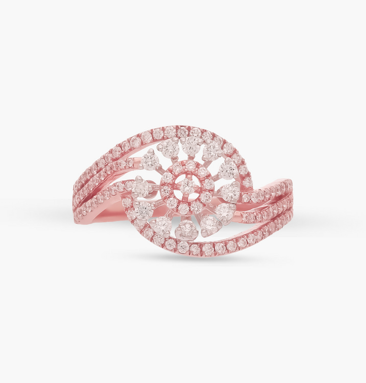 The Blooming Sparkle Ring